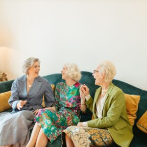 group of senior women