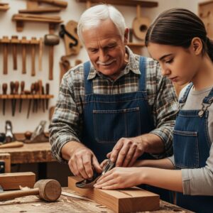 Teaching woodworking