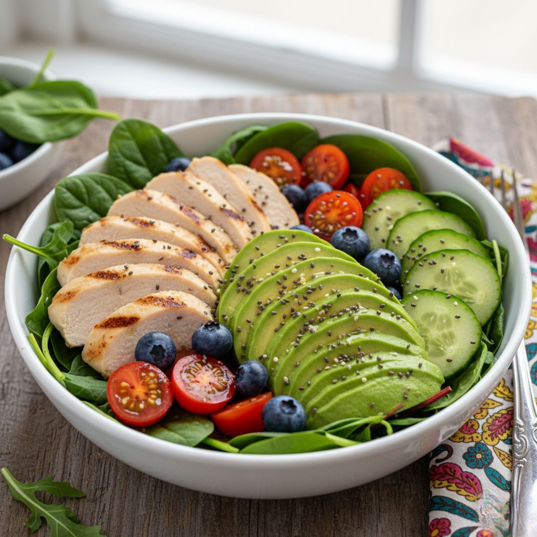 healthy chicken salad