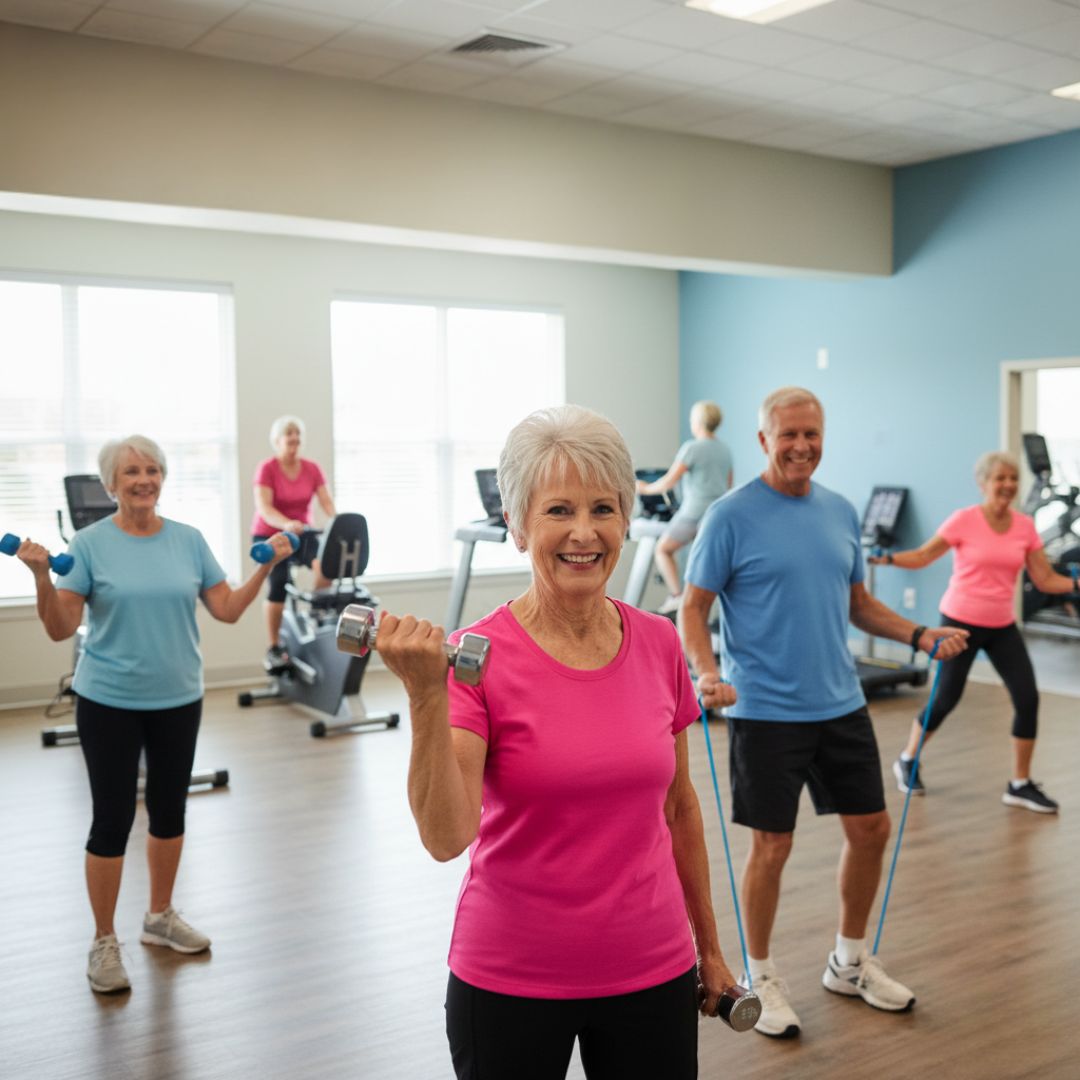 group fitness class