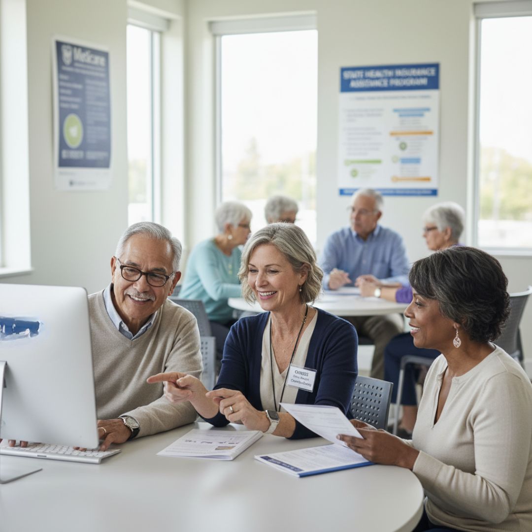 seniors using resources to learn about Medicare